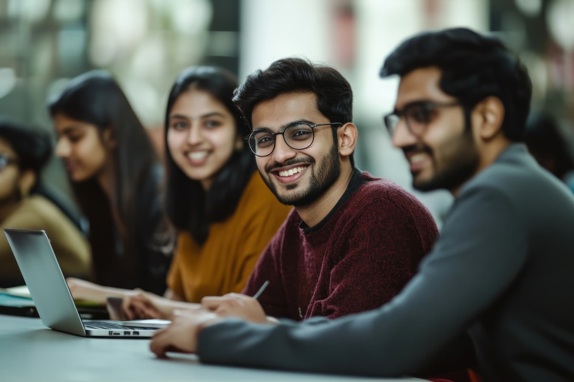 Students learning in the PG Diploma in Financial Management — FinTech program at Proactive Business School